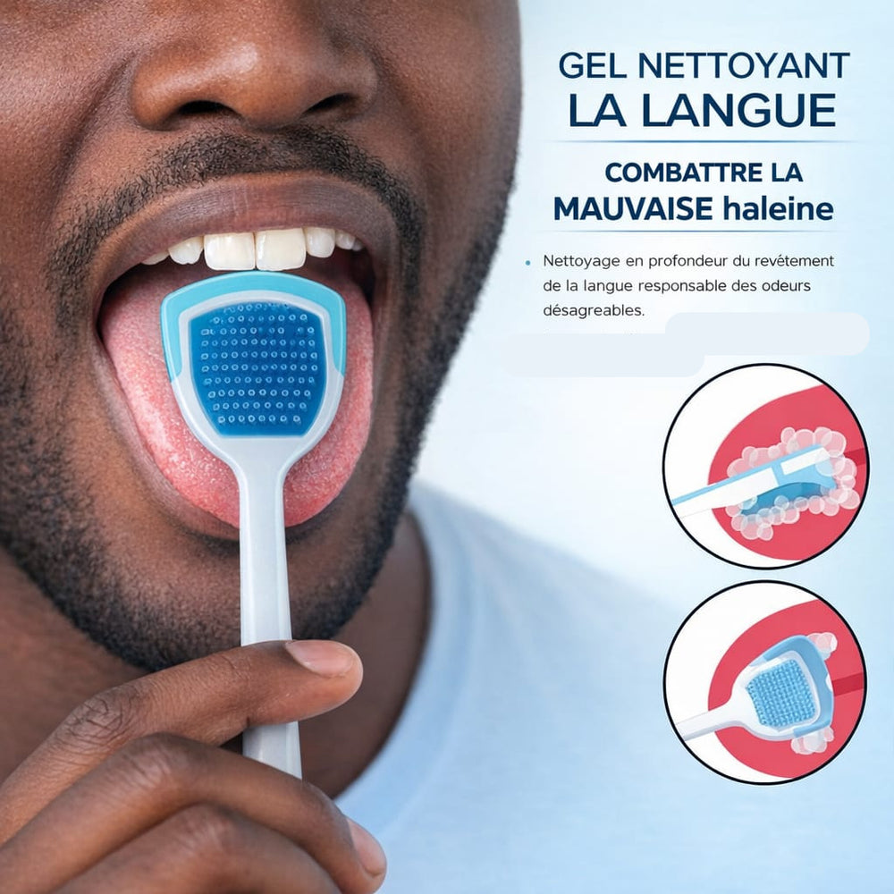 Kit Eelhoe — Fini la Mauvaise Haleine  (Gel nettoyant + Gratte langue)